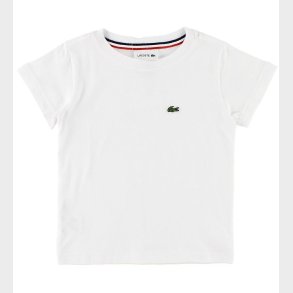Lacoste T-shirt - Hvid m. Logo