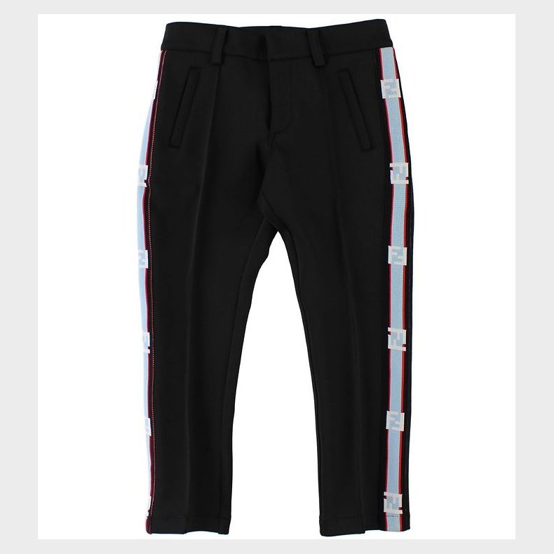 Fendi Kids Bukser - Sort m. Striber