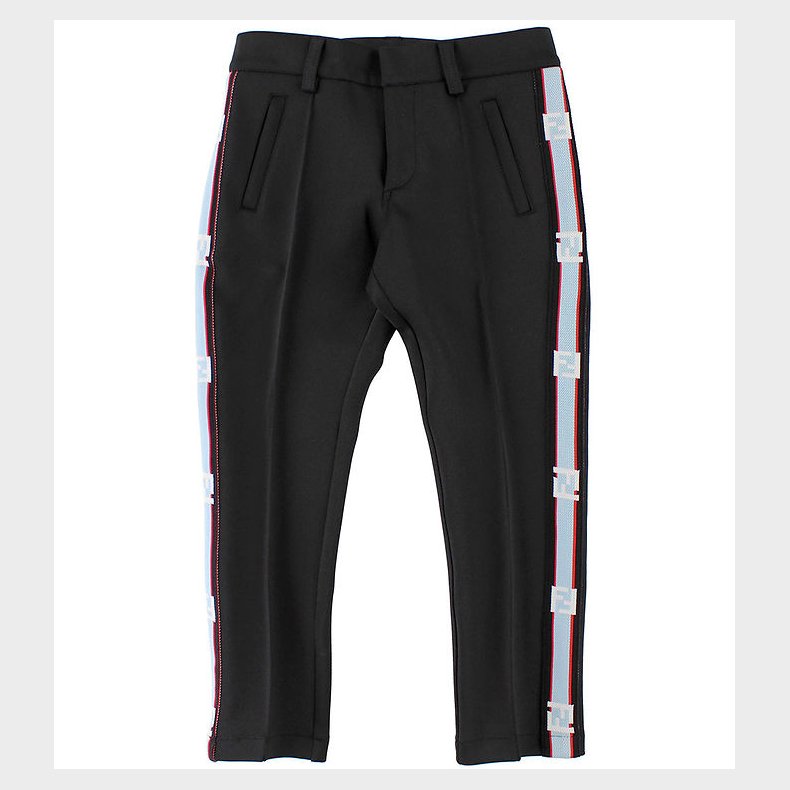 Fendi Kids Bukser - Sort m. Striber