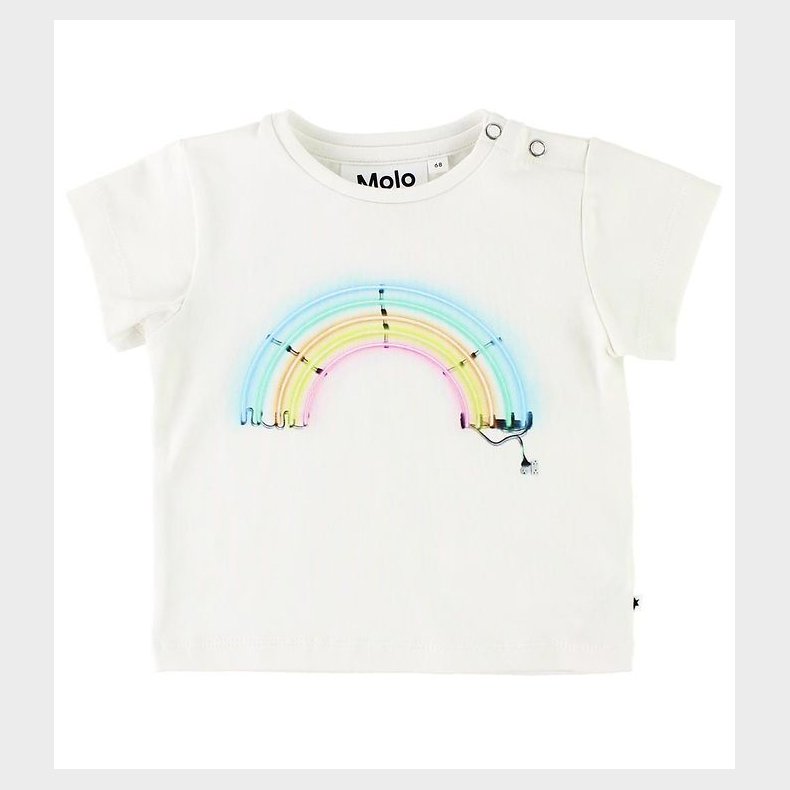 Molo T-shirt - Eddie - Neon Rainbow