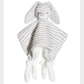 Teddykompaniet Nusseklud - Kanin - Gr/Hvidstribet