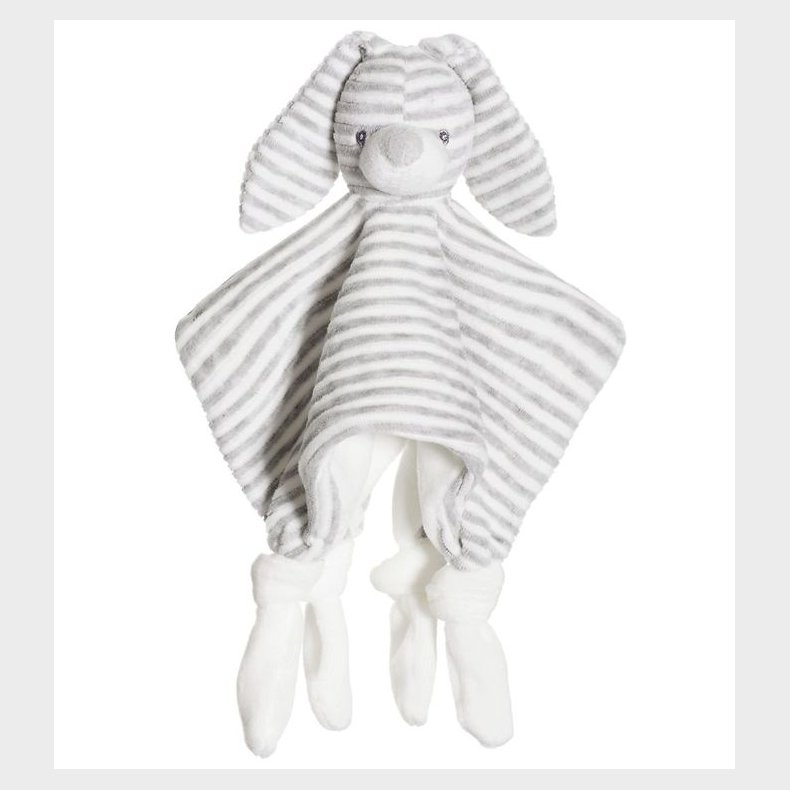Teddykompaniet Nusseklud - Kanin - Gr/Hvidstribet