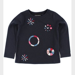 Emporio Armani Bluse - Navy m. Mnster