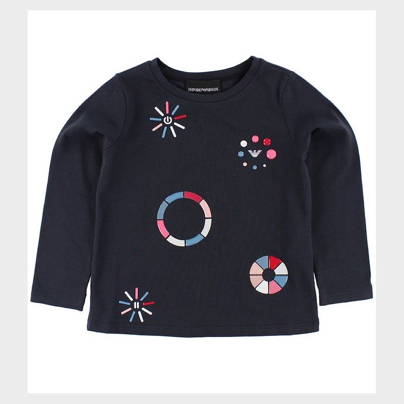 Emporio Armani Bluse - Navy m. Mnster