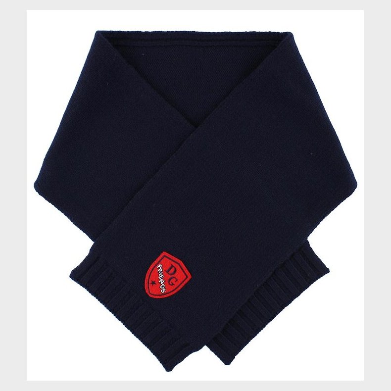 Dolce & Gabbana Halstrklde - 105x20 - Uld - Navy