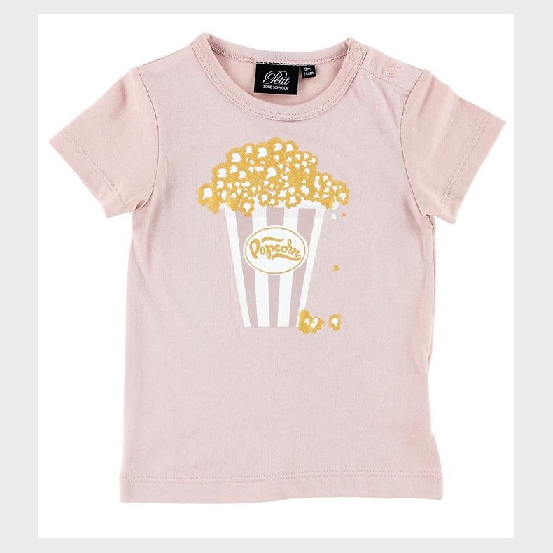 Petit by Sofie Schnoor T-shirt - Stvet Pudder m. Popcorn