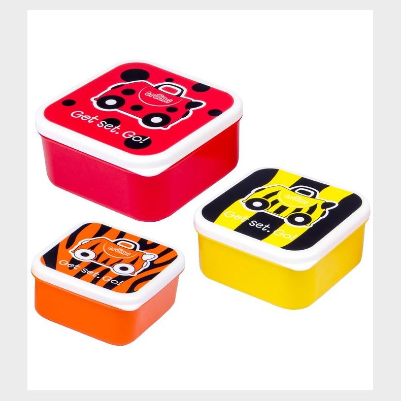 Trunki Snackbokse - 3-pak - Mariehne/Bi/Tiger