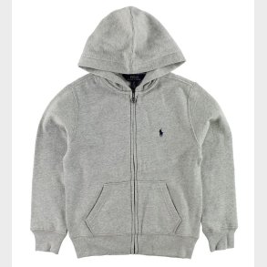 Polo Ralph Lauren Cardigan - Sweat - Grmeleret m. Logo