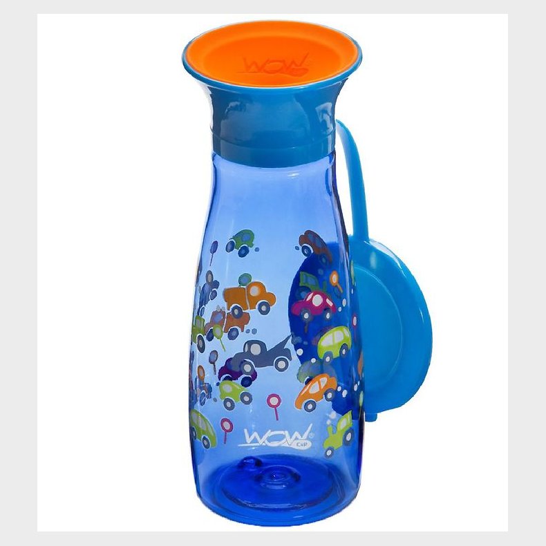 Wow Cup Drikkedunk - Mini - 350 ml - Bl m. Biler