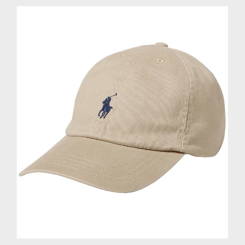 Polo Ralph Lauren Kasket - Khaki m. Logo