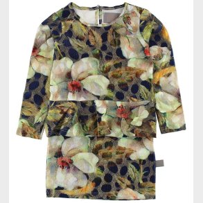 Creamie Kjole - Blomstret m. Glimmer