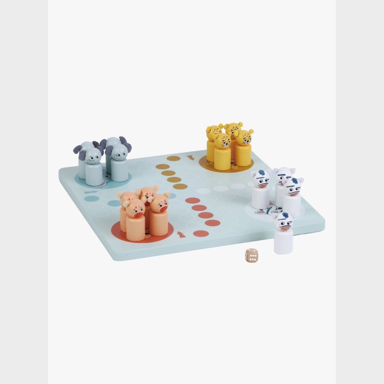 Kinder and Kids Ludo Safari, Multifarvet