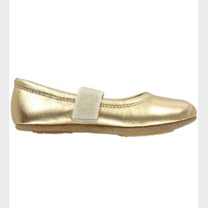 Bisgaard Ballerina Hjemmesko - Guld