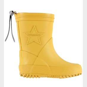 Bisgaard Gummistvler - Slimfit - Gul m. Stjerne