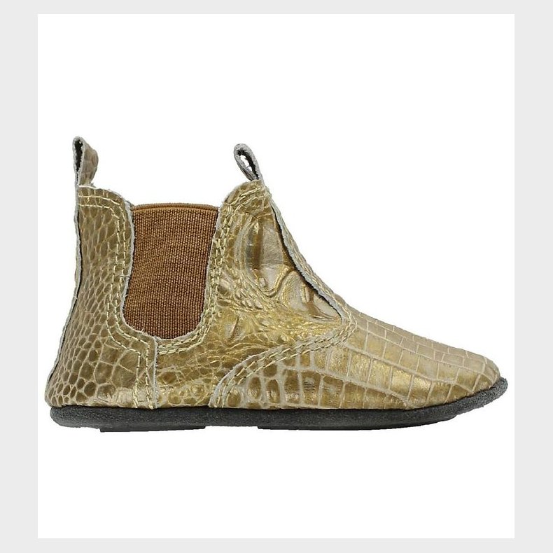 En Fant Tulle Skindfutter - Guld m. Slangelook