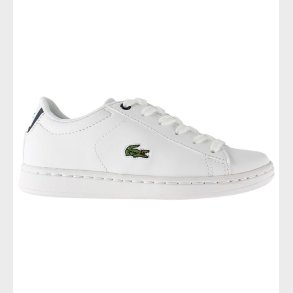 Lacoste Sko - Carnaby - Hvid/Navy m. Snre