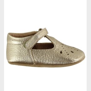 Bisgaard Ballerina Hjemmesko - Guld m. Mnster