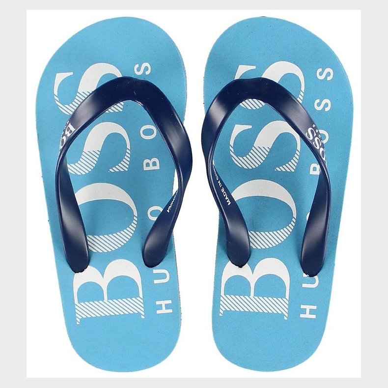 BOSS Klipklapper - Turkis/Navy