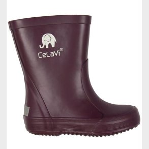 CeLaVi Gummistvler - Basic - Mrkelilla