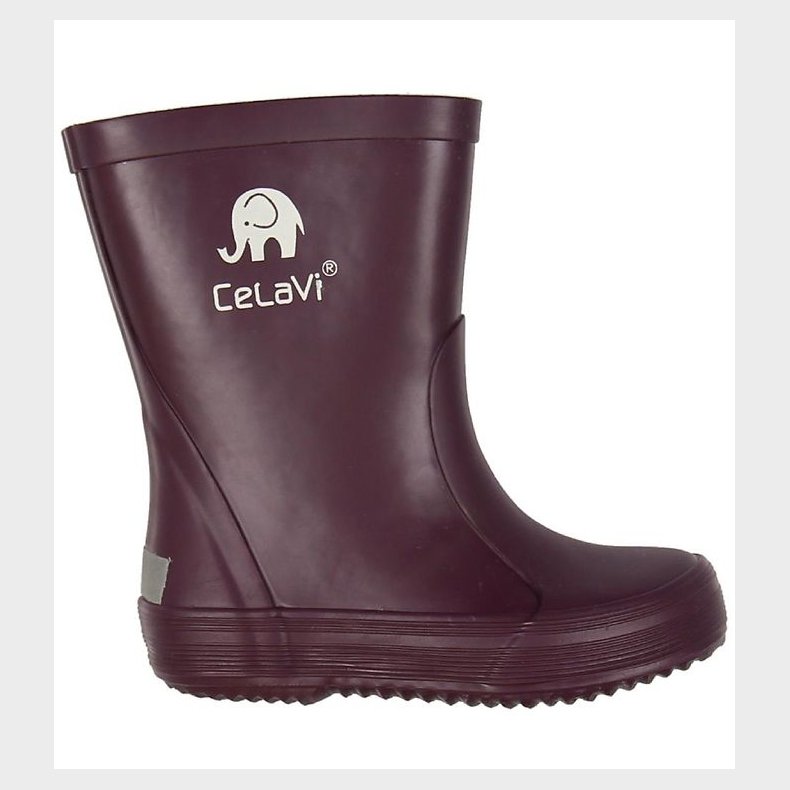 CeLaVi Gummistvler - Basic - Mrkelilla