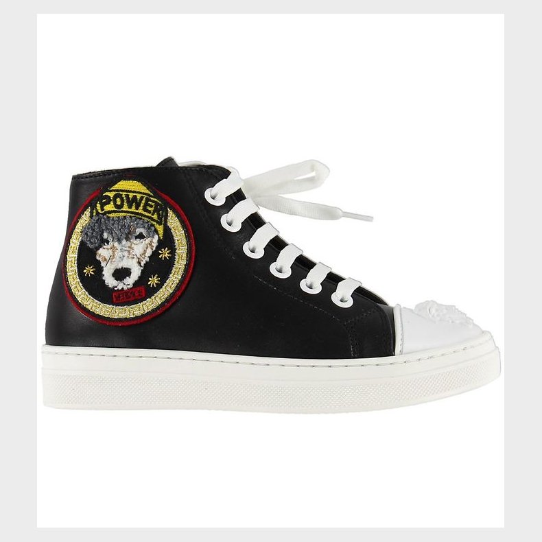 Young Versace Stvler - Sort m. Patches