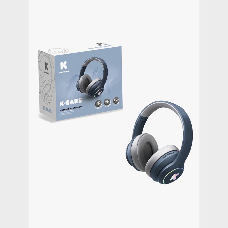 Kidywolf K-EARS Headsets Bluetooth, Bl