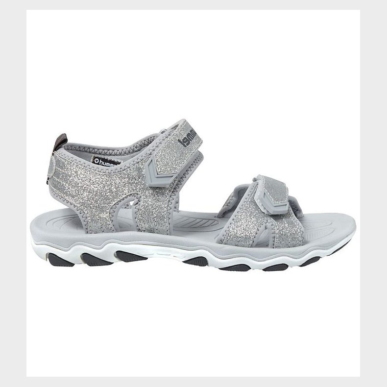 Hummel Sandaler - HMLGlitter Jr - S�lv m. Glimmer