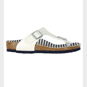 Birkenstock Sandaler - Gizeh - Nautical Stripes White