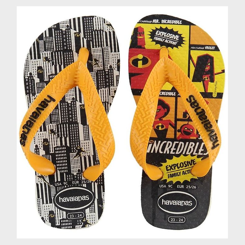 Havaianas Klipklapper - Os Incriveis 2 - Hvid m. De Utrolige