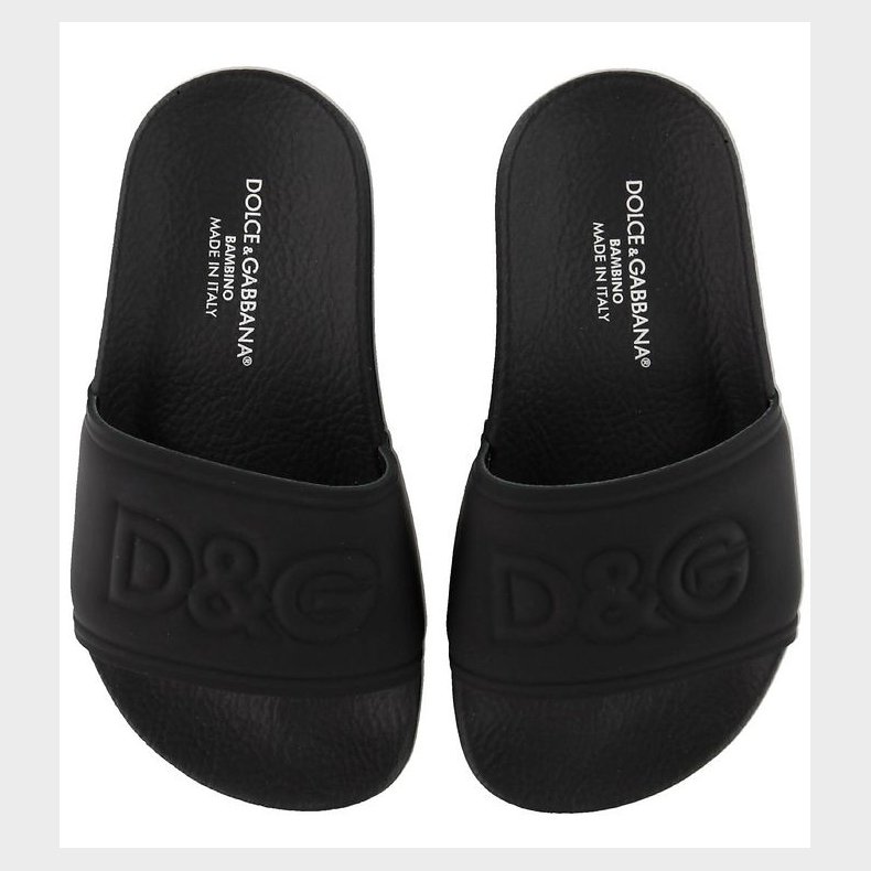 Dolce & Gabbana Badesandaler - Sort