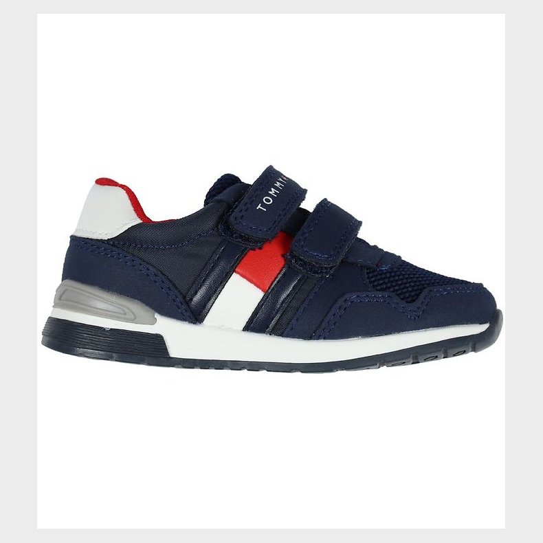 Tommy Hilfiger Sko - Low Cut Velcro - Navy