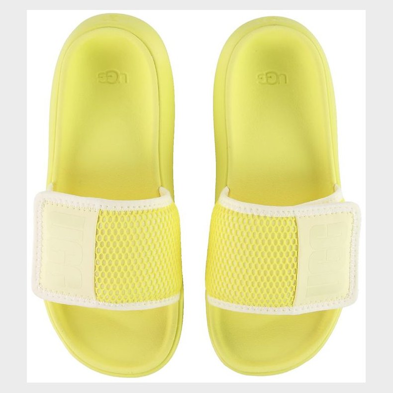 UGG Badesandaler - LA Light Slide - Gul/Hvid