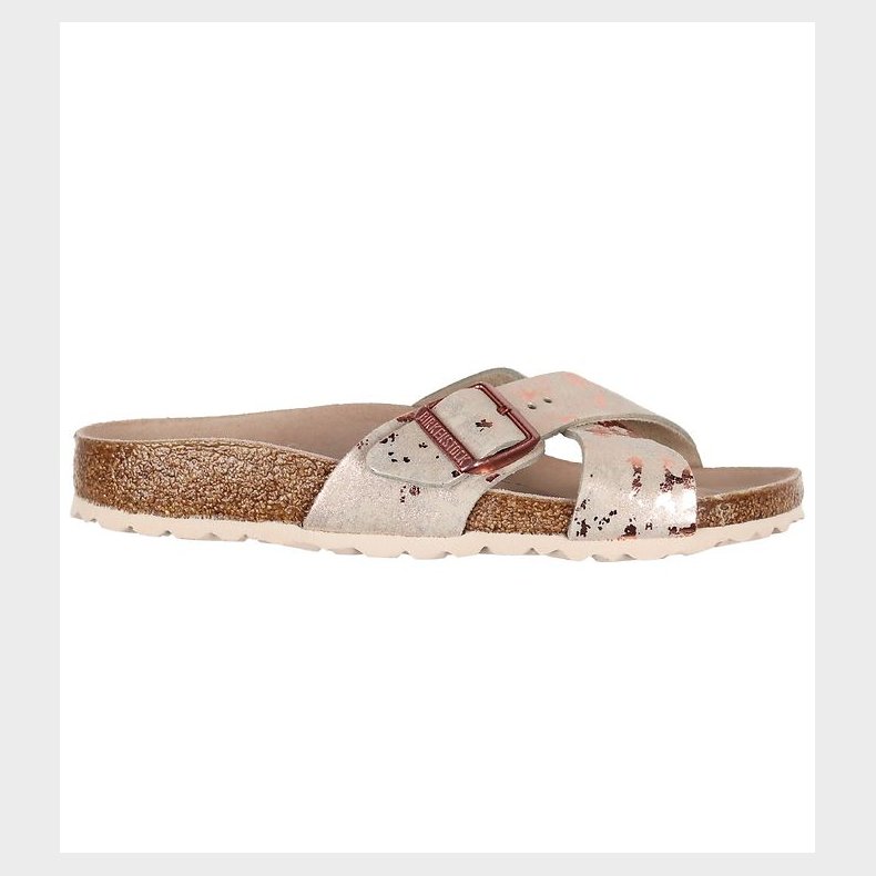 Birkenstock Sandaler - Siena II - Vintage Metallic Rose Copper
