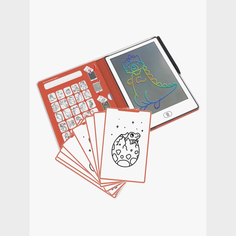 Kidywolf KIDYDRAW MINI Tegnetablet LCD Dinosaur