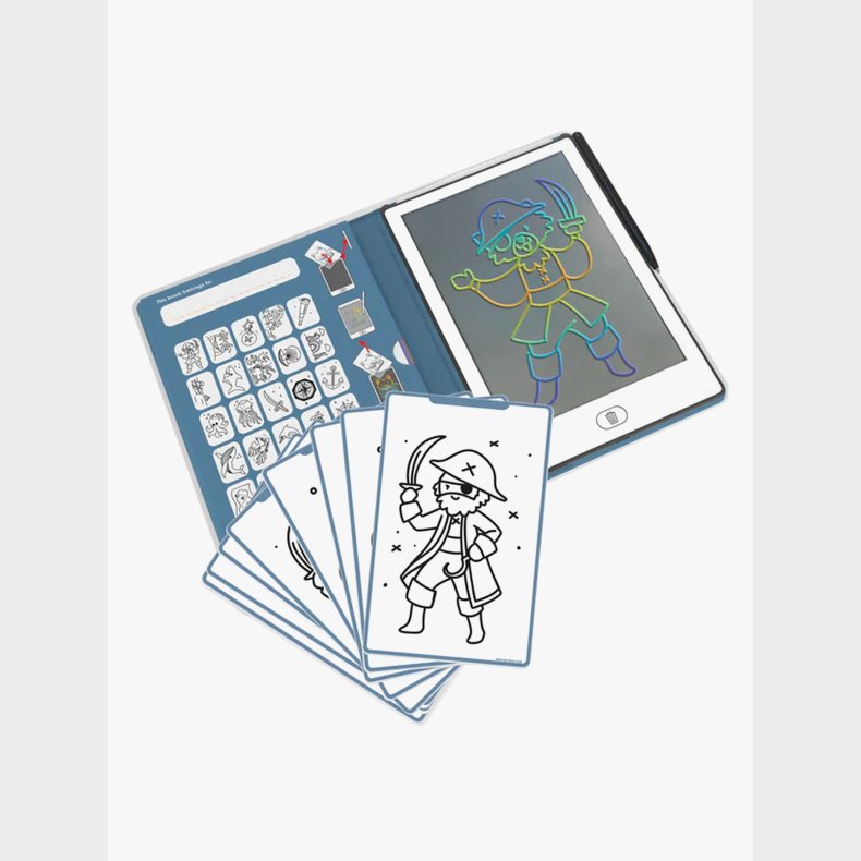 Kidywolf KIDYDRAW MINI Tegnetablet LCD Pirat