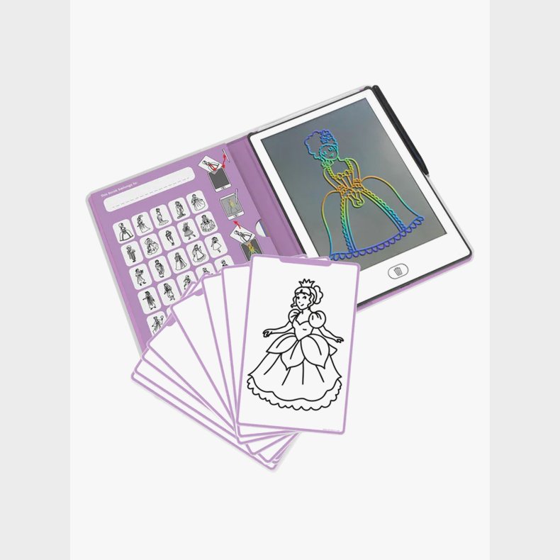 Kidywolf KIDYDRAW MINI Tegnetablet LCD Prinsesse