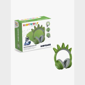 Kidywolf KIDYEARS Headsets Bluetooth med Magnetrer, Dinosaur