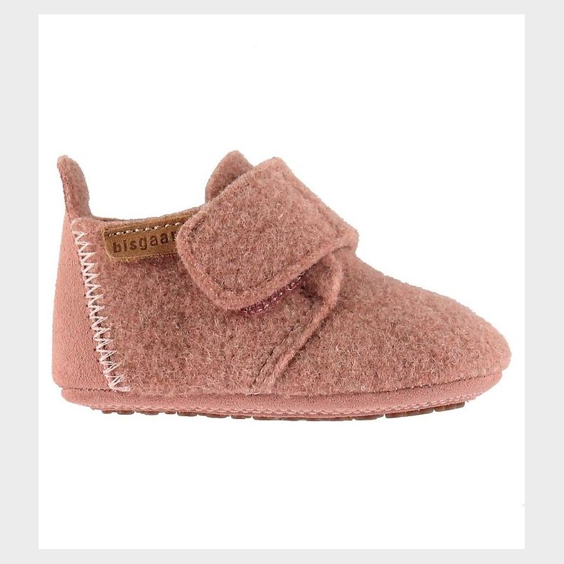 Bisgaard Hjemmesko - Uld - St�vet Rosa
