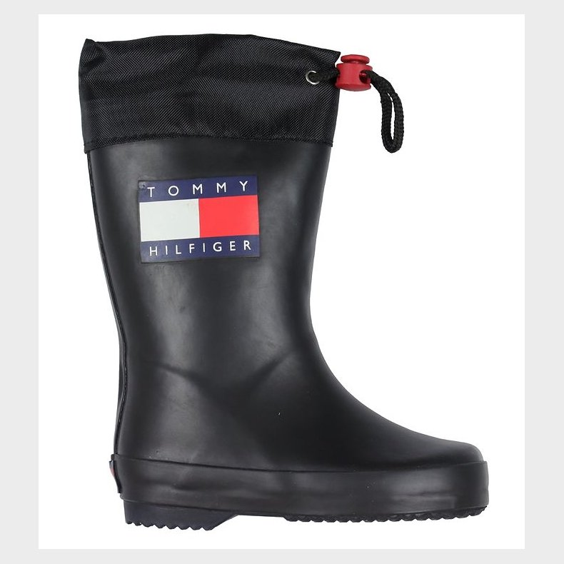 Tommy Hilfiger Gummistvler - Sort