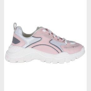 Emporio Armani Sko - Rose/Blanco/Silver