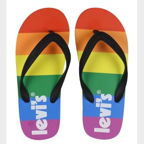 Levis Klipklapper - South Beach 2.0 - Black/Rainbow