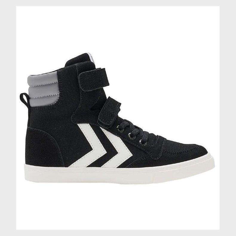 Hummel Sko - Slimmer Stadil High JR - Black