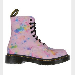 Dr. Martens Stvler - 1460 Pascal - Pink Rainbow Burst Suede