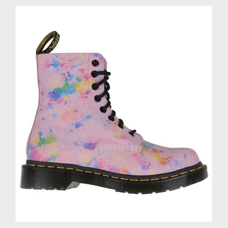 Dr. Martens Stvler - 1460 Pascal - Pink Rainbow Burst Suede