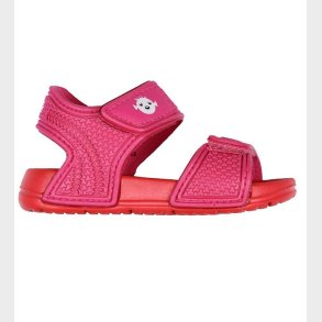 BECO Badesandaler - Pink/Rd