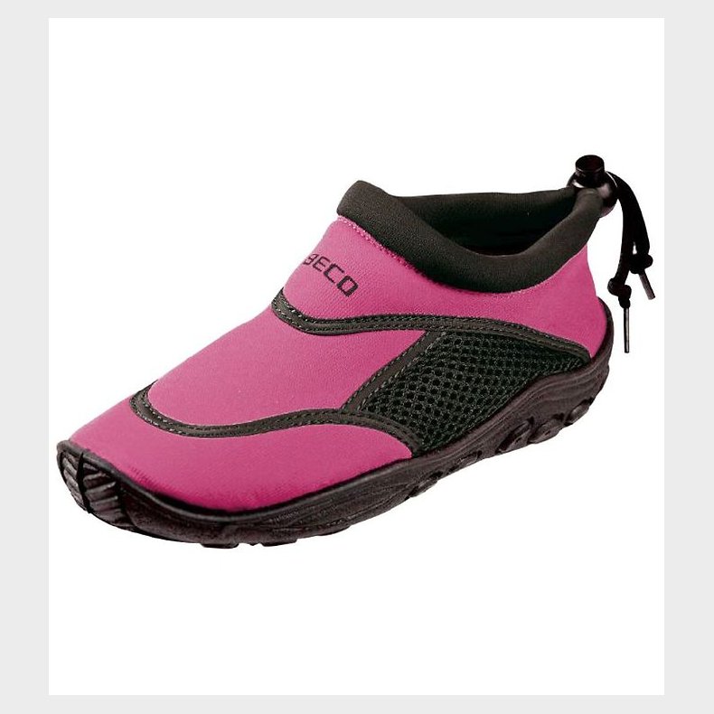 BECO Badesko - Pink/Sort