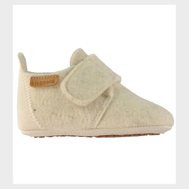 Bisgaard Hjemmesko - Uld - Spire - Creme