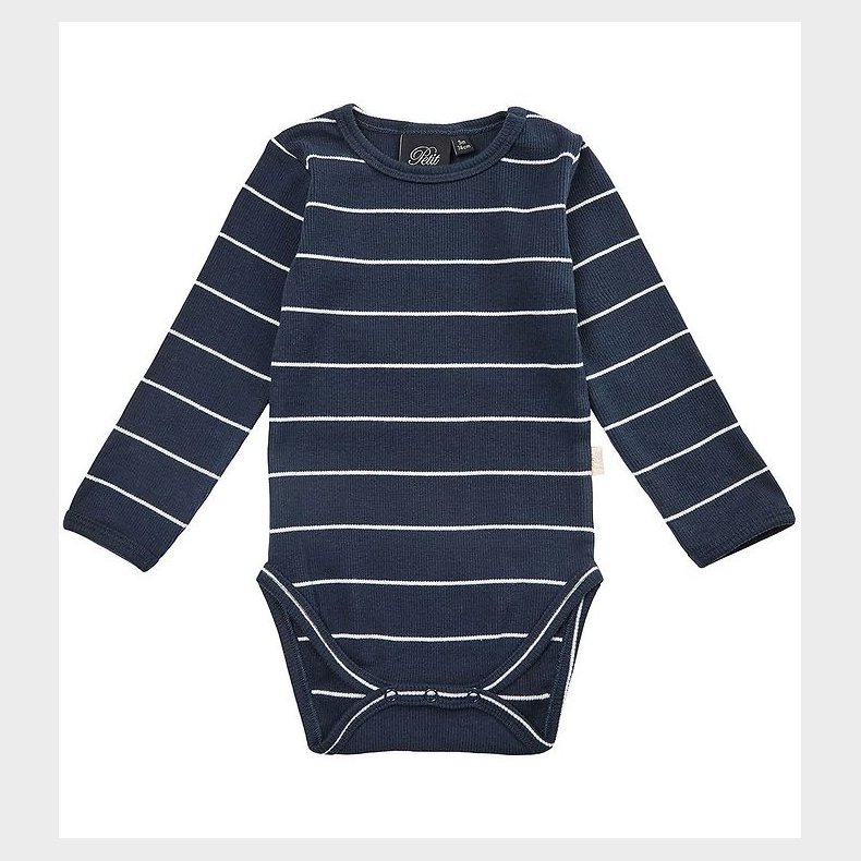 Sofie Schnoor Body l/ - Rib - Dark Blue