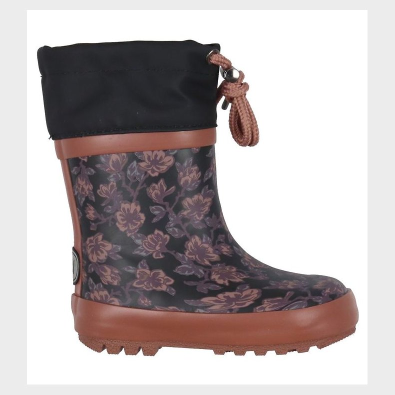 Wheat Gummistvler m. For - Black Magnolia