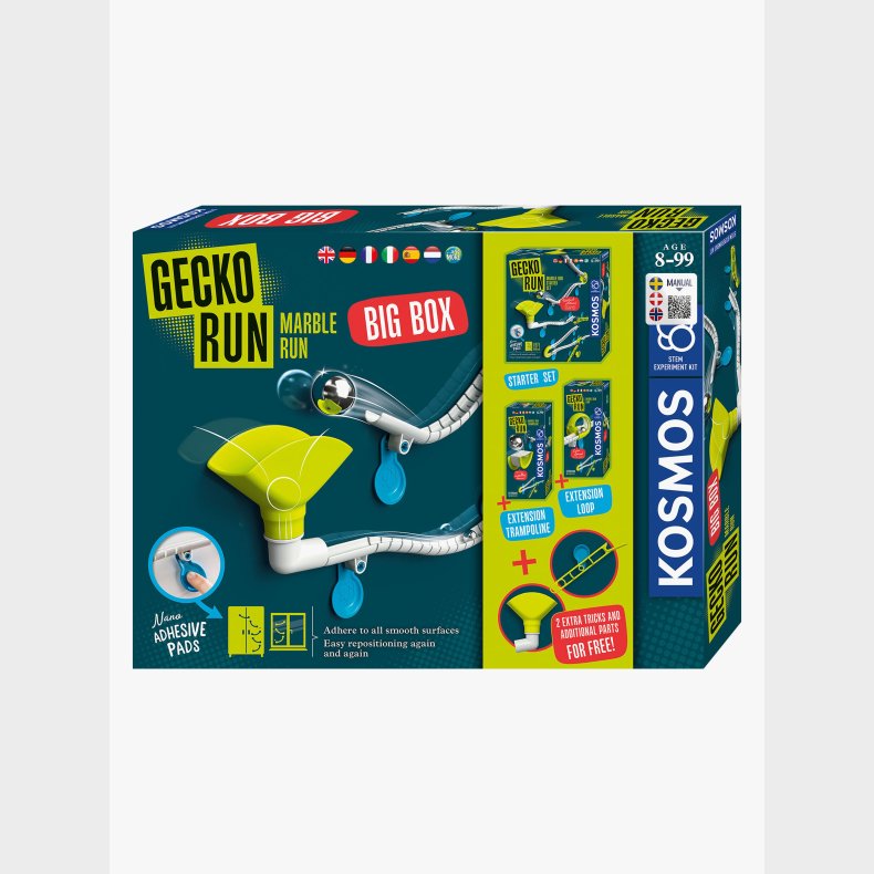 Kosmos Gecko Run Stor Kasse Kuglelabyrint